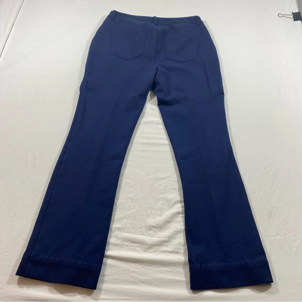 Coldwater Creek Navy Blue Dress Pants Natural Fit Women’s 6 Spandex - Picture 6 of 6